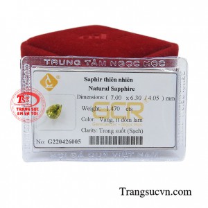 Đá sapphire được coi là viên đá mang lại sự giàu sang và phú quý phù hợp cho người mệnh mộc và hỏa