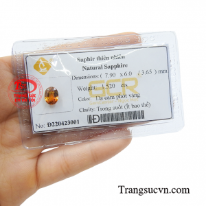 Khi mang trang sức đính đá sapphire, chủ nhân cũng sẽ luôn gặp được may mắn và thịnh vượng trong đời sống