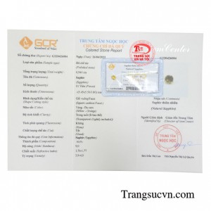 Người mang đá sapphire vàng trong người sẽ luôn được phú quý, may mắn và xua tan những điều không hay nếu có