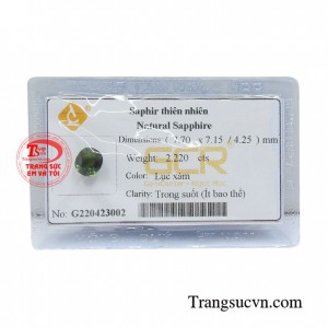 Viên sapphire thiên nhiên hưng thịnh là viên đá được con người đặc biệt yêu thích từ xưa đến nay