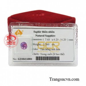 Sapphire thường được gắn lên trang sức cao cấp đeo vừa thời trang vừa phong thủy