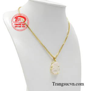  Tỳ hưu thạch anh trắng phù hợp với những người có mệnh Thuỷ, mệnh Kim. 