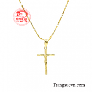 Bộ trang sức vàng này sẽ là món quà ấm áp vào dịp lễ giáng sinh dành cho người thân và bạn bè.