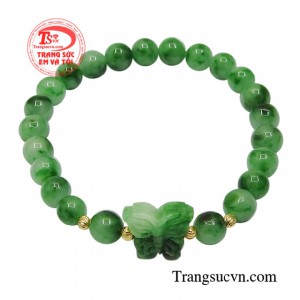 Chuỗi cẩm thạch hồ điệp mang vẻ đẹp á đông vượt thời gian. 