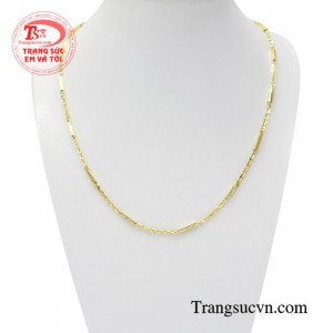 Dây chuyền vàng nam chất lượng như một phần không thể thiếu đối với nam giới.