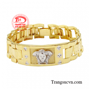 Lắc tay nam vàng thủ lĩnh tạo dựng phong cách giúp hình ảnh của phái mạnh tăng thêm phong độ