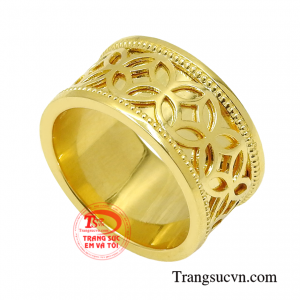 Nhẫn nam vàng chất lượng giao hàng tận nơi.