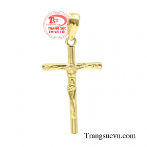 Thánh giá vàng Giê-su chất lượng không chỉ là món đồ trang sức bình thường, mà sản phẩm này còn giúp người đeo thể hiện phong cách của bản thân.