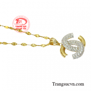 Bộ mặt nữ vàng hiện đại sang trọng.