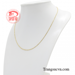 Thật ý nghĩa nếu một chàng trai trao tặng chiếc dây chuyền này đến cho cô gái mình yêu thương.