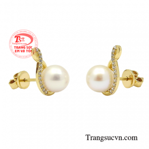 Sản phẩm được nhiều nữ giới yêu thích bởi đôi hoa tai vừa mang sự nhẹ nhàng, thanh nhã, nữ tính vừa mang nét mạnh mẽ, kiêu kỳ.