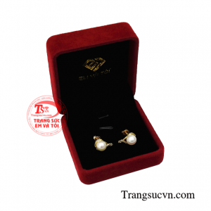 Hoa tai ngọc trai yêu kiều bảo hành uy tín.