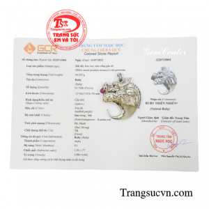 Sản phẩm có giấy kiểm định đá quý