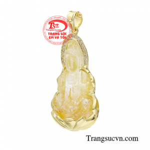 Phật quan âm là biểu tượng của điềm lành, lòng từ bi bác ái, hướng thiện, hướng Phật, hoá giải hung khí, giải trừ tai ách cho gia chủ.