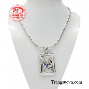 Bộ dây rồng sapphire vàng trắng