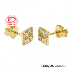 Chiếc hoa tai được thiết kế để hướng đến nét đẹp sang trọng, tinh tế. 