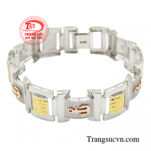 Lắc tay nam giới mạnh mẽ là món trang sức đại diện cho phái mạnh.