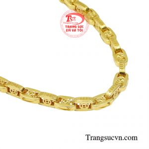 Lắc tay nam vàng tây sẽ là món quà tặng đầy may mắn dành cho người thân và bạn bè.