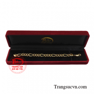 Lắc tay nam vàng hiện đại chất lượng.