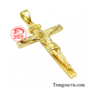Thánh giá gắn liền với Chúa, như một sự hi sinh đến cho con người.
