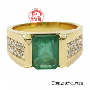 Emerald với khả năng cân bằng, hài hòa và trường tồn đem lại may mắn và sự giàu có cho người đeo.