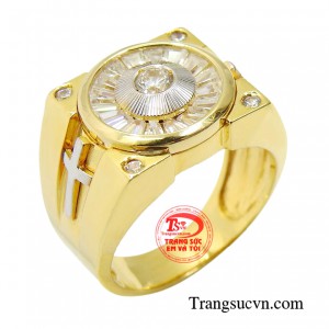 Nhẫn nam phong cách lịch lãm luôn chỉn chu với những bộ đồ cùng vẻ ngoài hào nhoáng.