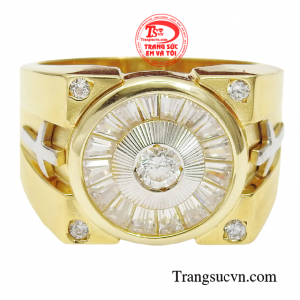 Chiếc nhẫn sẽ là món phụ kiện trang sức sang trọng giúp bạn chạm tới gần hơn với diện mạo của một quý ông thời thượng và lịch lãm.