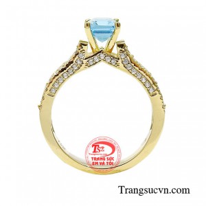 Do đó các sản phẩm trang sức topaz nói chung hay nhẫn topaz nói riêng được rất nhiều khách hàng yêu thích và lựa chọn.
