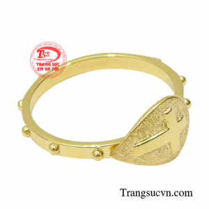 Chẳng những vậy chiếc nhẫn còn là món trang sức đem lại diện mạo phong cách hơn đến cho khách hàng.