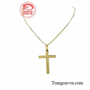Mặt dây thánh giá vàng cao thượng