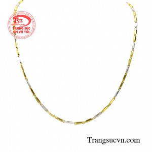 Dây chuyền nam vàng tây sang trọng Dây chuyền nam sáng bóng
