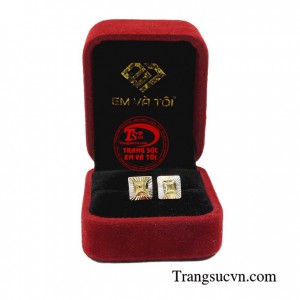 Hoa tai đẹp ấn tượng 18k