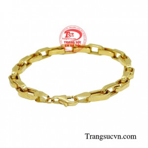  Chỉ với một chiếc lắc tay nam vàng cũng đủ giúp cánh mày râu có được sự ấn tượng trong mắt người khác phái