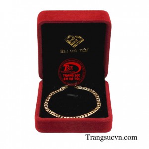 Lắc tay nam vàng lãng tử mang đến phong cách lịch lãm và sang trọng cho phái mạnh