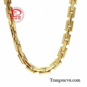 Lắc tay nam vàng tây xu hướng