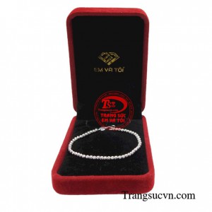 Lắc tay vàng Ý 18k sáng bóng và bền đẹp