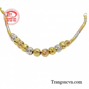 Lắc tay vàng tây dành cho phái đẹp