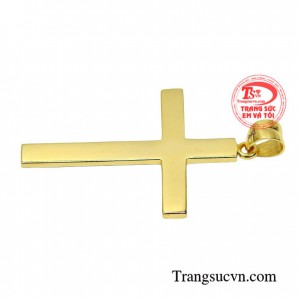 Mặt dây chuyền vàng dễ kết hợp cùng nhiều kiểu dây chuyền vàng