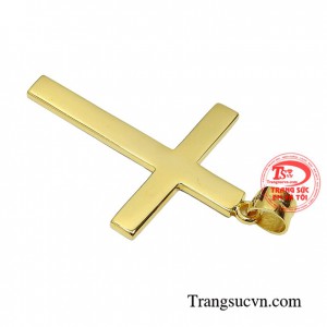 Mặt dây thánh giá vàng cao thượng