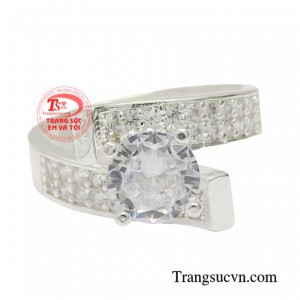 Nhẫn bạc thời trang