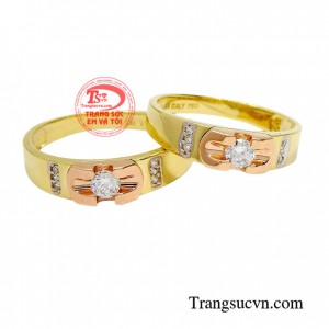 Nhẫn cưới bên nhau hạnh phúc là minh chứng cho tình yêu, ghi lại dấu ấn đặc biệt của các cặp đôi