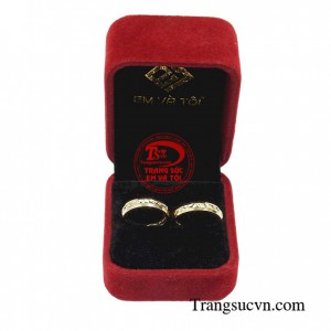 Nhẫn cưới đồng điệu tâm hồn là sản phẩm tượng trưng cho tình yêu hạnh phúc lứa đôi