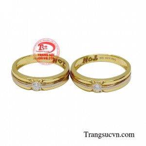 Nhẫn cưới thể hiện lời hứa hẹn son sắt trong tình yêu