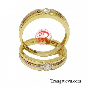 Khi đeo nhẫn vào tay nó thể hiện sự nghiêm túc, chân thành