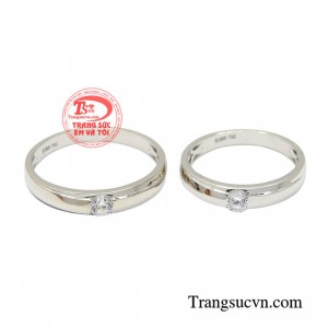 Đôi nhẫn cưới này sẽ là một phần hạnh phúc trong ngày trọng đại của cặp đôi
