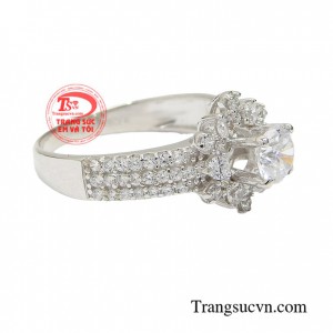 Nhẫn nữ vàng tây dành cho phái đẹp phù hợp làm quà tặng sinh nhật hoặc trong các dịp ý nghĩa