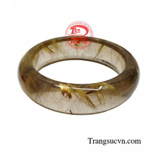 Thạch anh tóc màu vàng là loại đá quý đẹp nhất trong các loại thạch anh và là biểu tượng cho sự phát triển thịnh vượng, may mắn trong cuộc sống