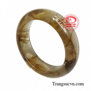 Thạch anh tóc màu vàng là loại đá quý đẹp nhất trong các loại thạch anh