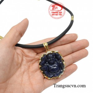 Mặt phật bọc vàng may mắn