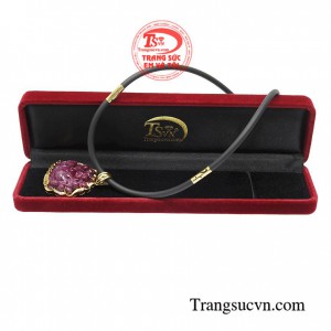 Bộ dây phật bọc vàng phước lành với nụ cười khoan dung, độ lượng, an nhiên